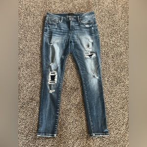 Buckle skinny jeans size 30